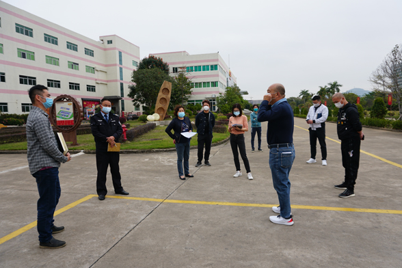 咀香園全面復工前調(diào)研工作會順利召開
